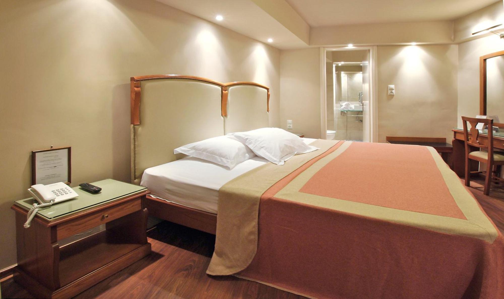 Kentrikon Hotel Langadia Oda fotoğraf